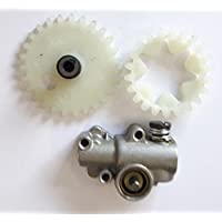 Compatible con Stihl 038 MS380 MS381 Bomba de aceite y engranaje de gusano más rueda de espumador